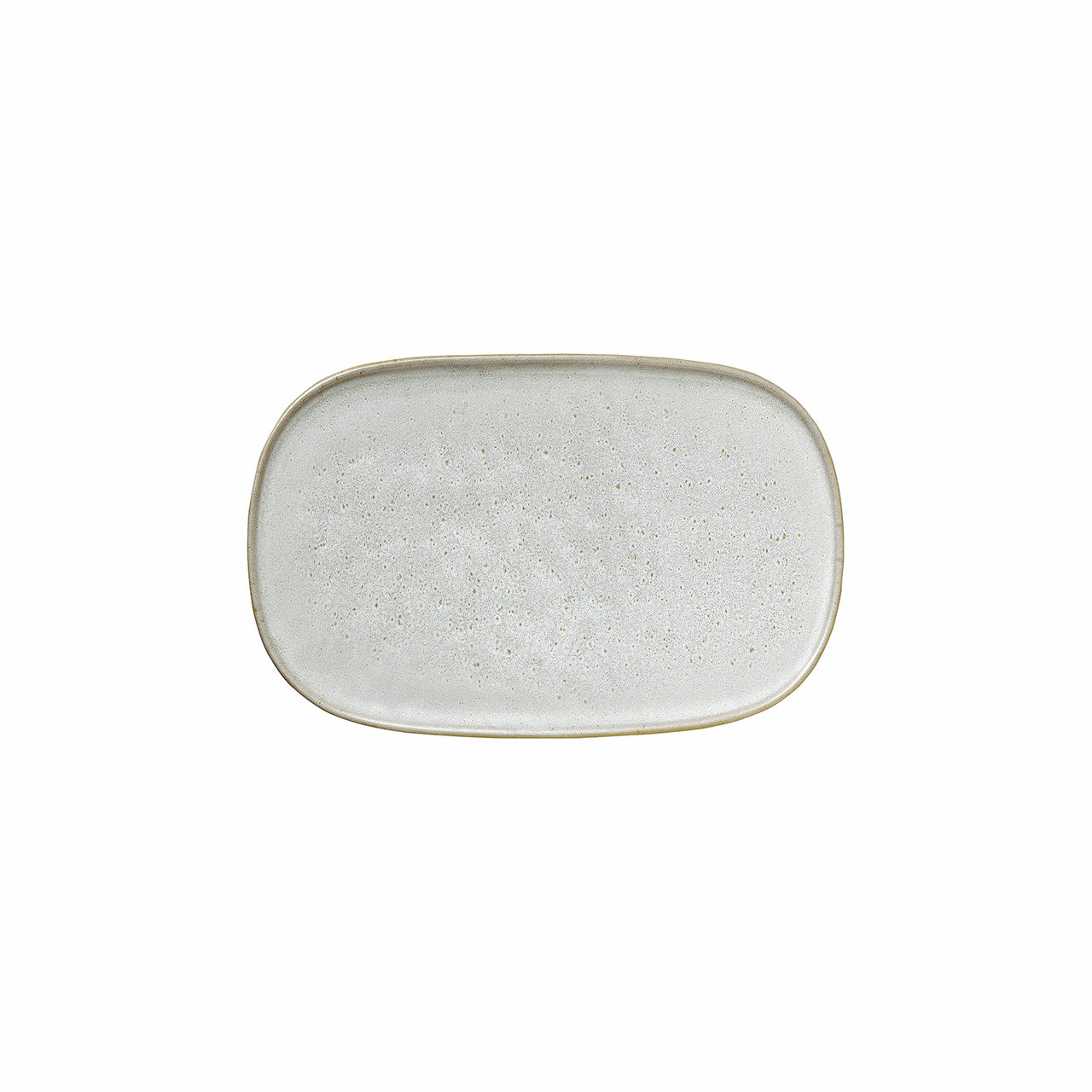 Nivo Moon, Coupe-Platte flach 170 x 110 mm weiß